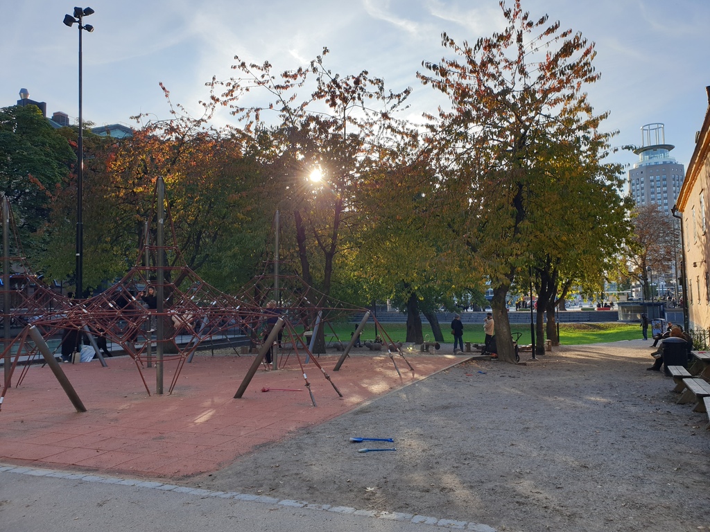 The playground "Björns Trädgård" next to Medborgarplatsen.