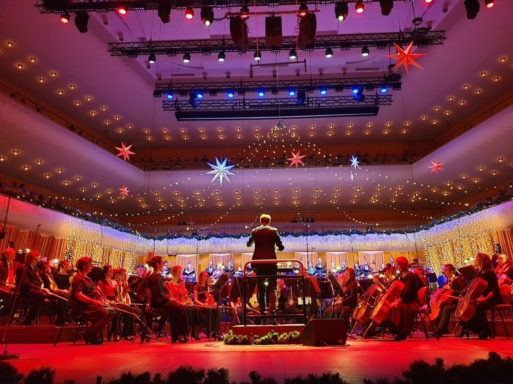 Concert at Berwaldhallen.