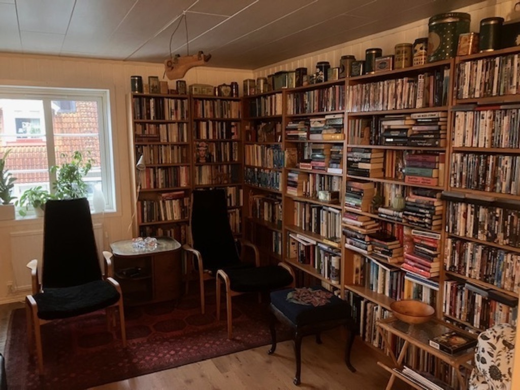 Library on second floor