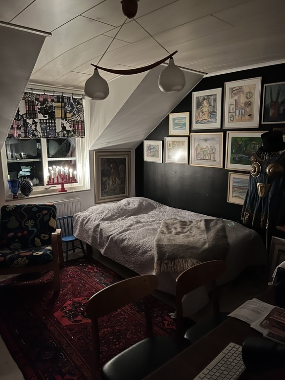 Small Office  but also beds on third floor