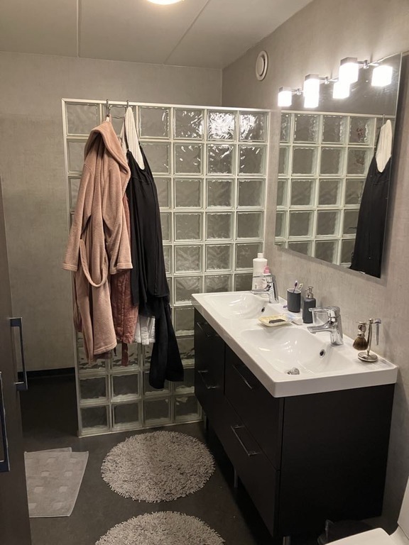 Bathroom with shower in the second floor