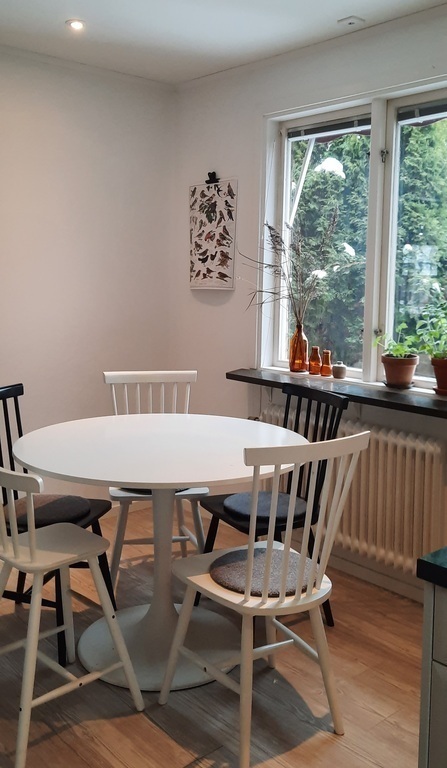 Dining area in kitchen