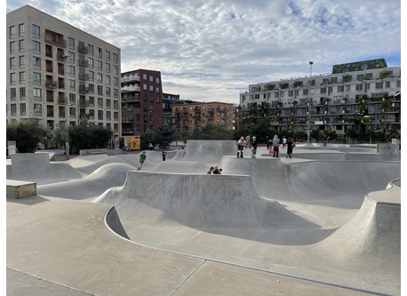 Malmö skatepark. The best place in the world for our kid