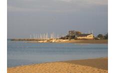 Our "home" beach, 400 metres from our house