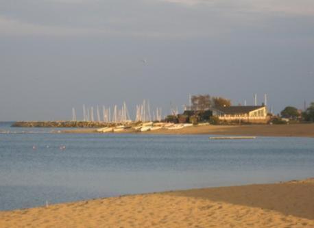 Our "home" beach, 400 metres from our house