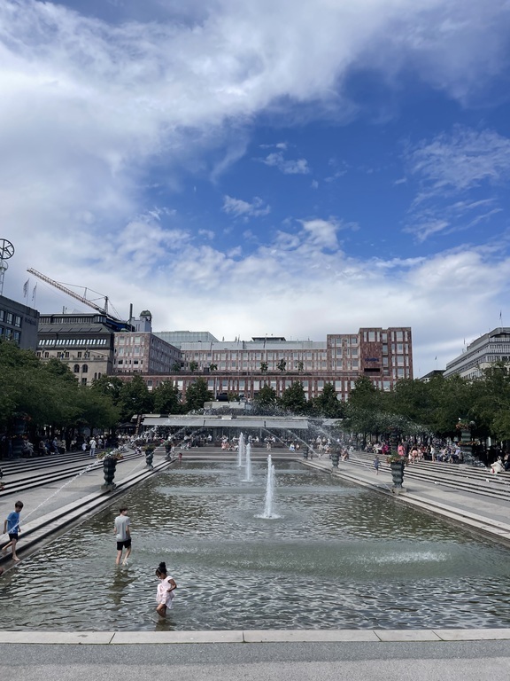 Kungsträdgården.
