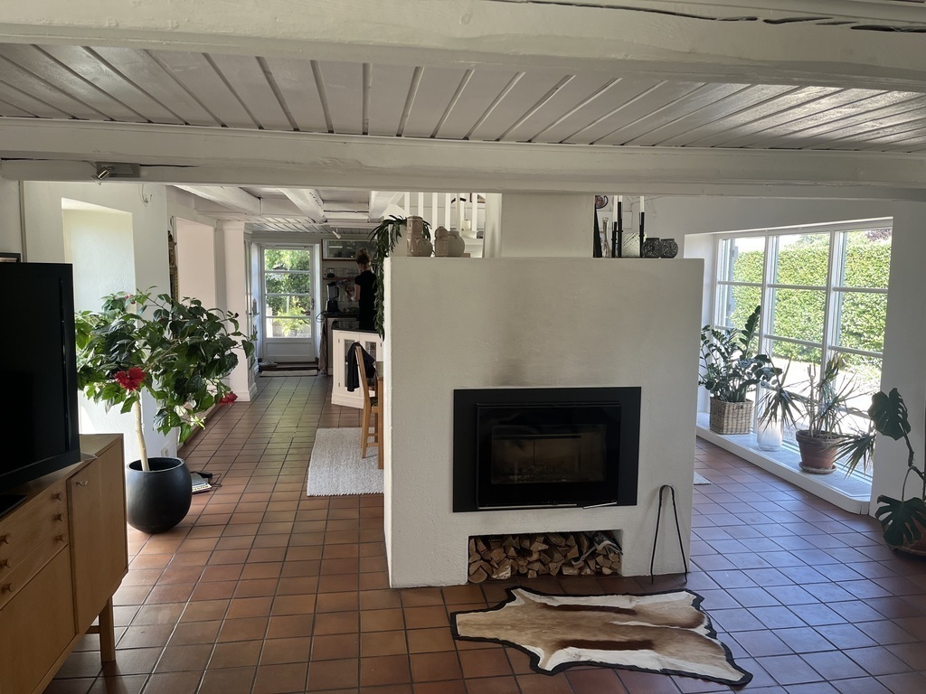 fireplace in the livingroom