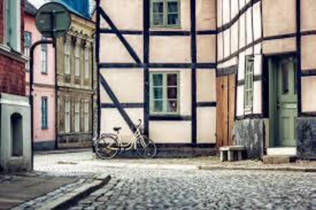 City of Lund - medival town with narrow streets