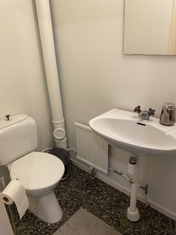 Guest toilet, downstairs