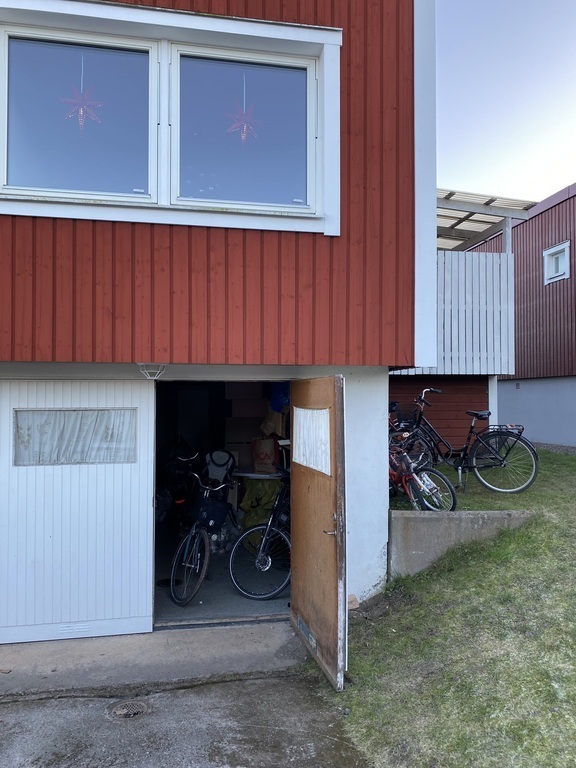 Garage and bikes