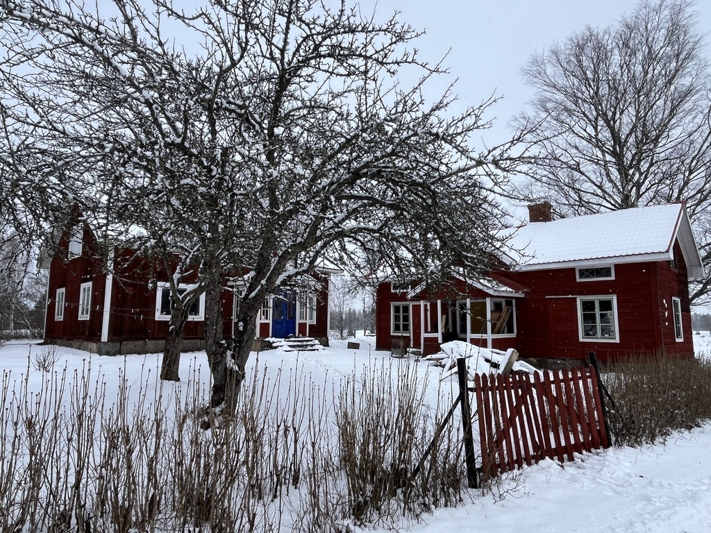 Our house during winter.