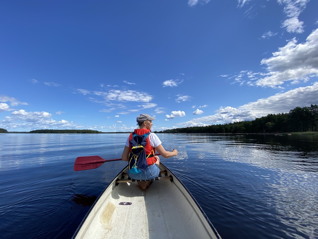 A nice thing to do in Dalälven, the place we go for a day at the beach.