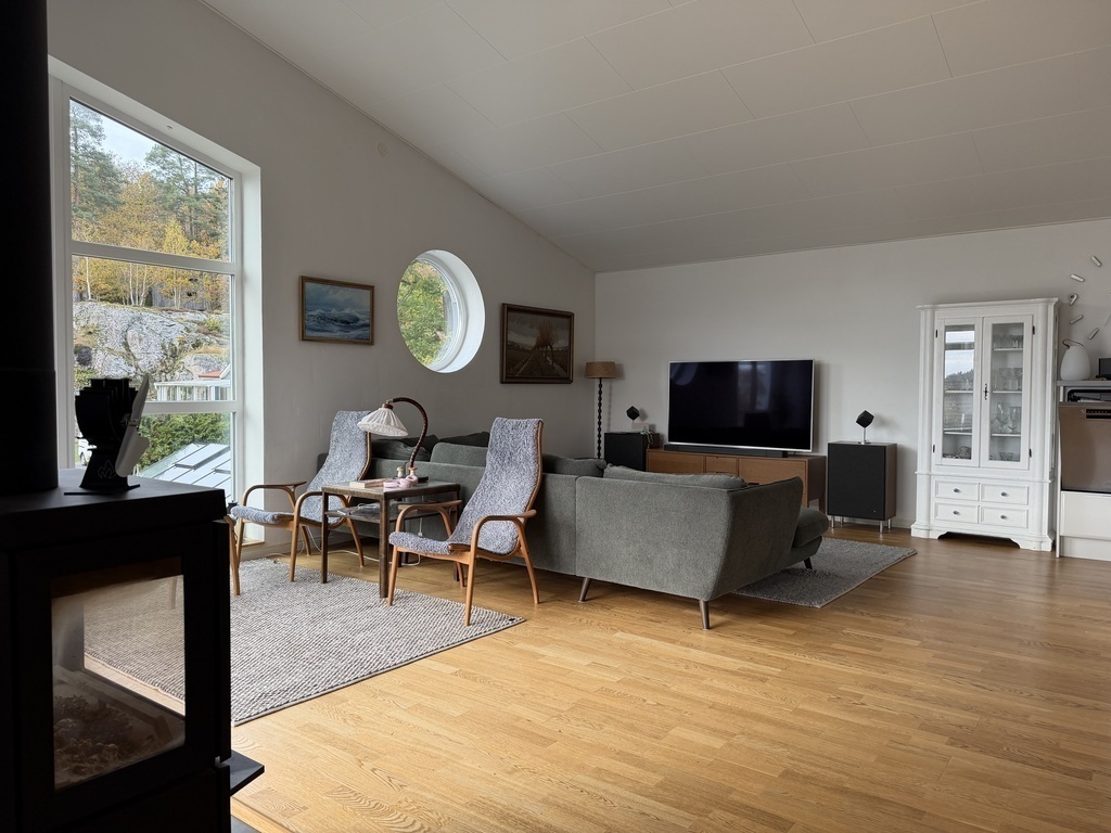 A part of our living room, sofa TV relax