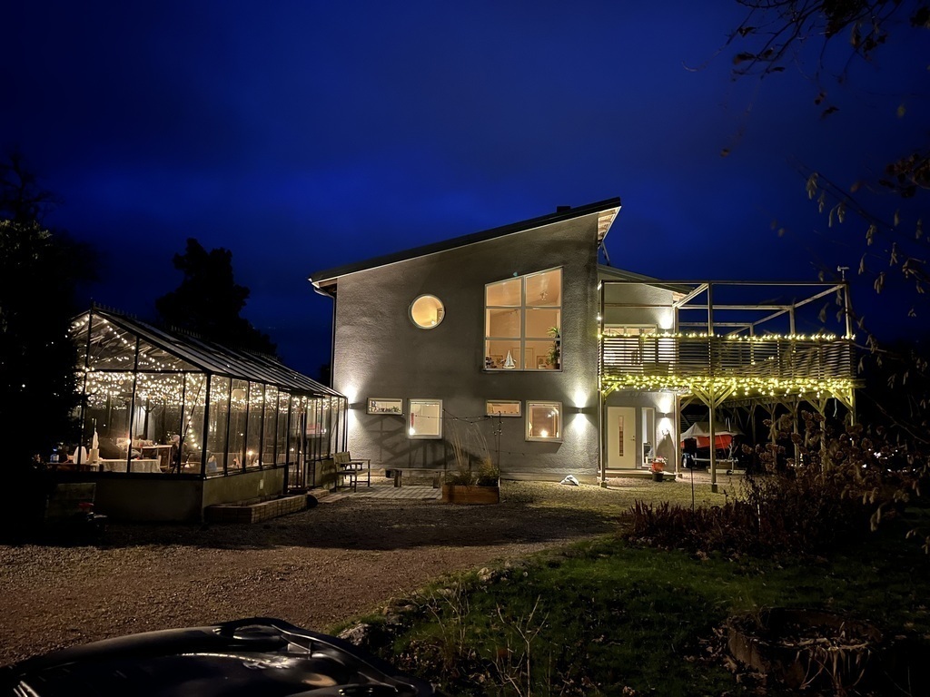 The House a few week before cristmas