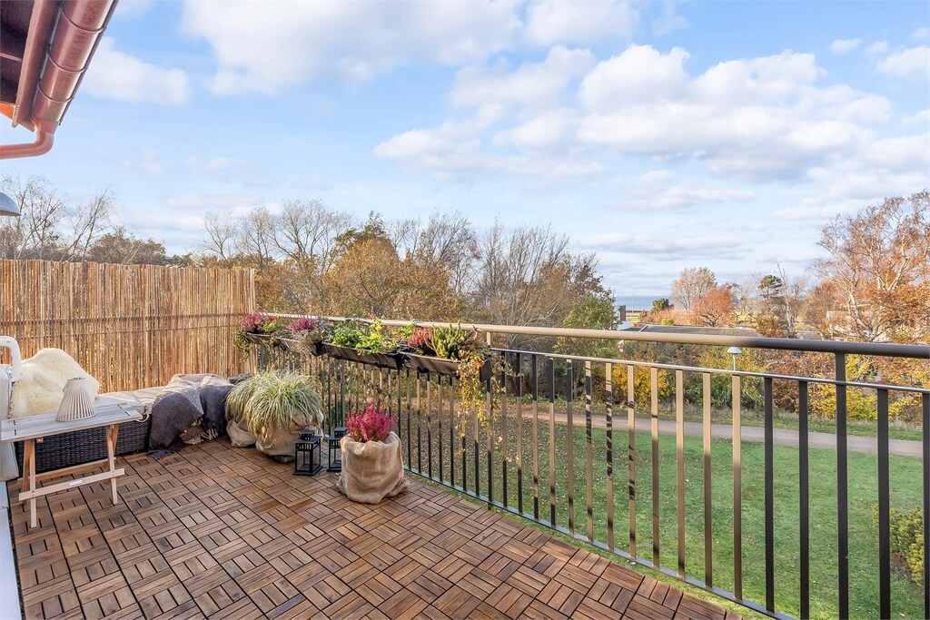 one of the big terraces views to the Sea