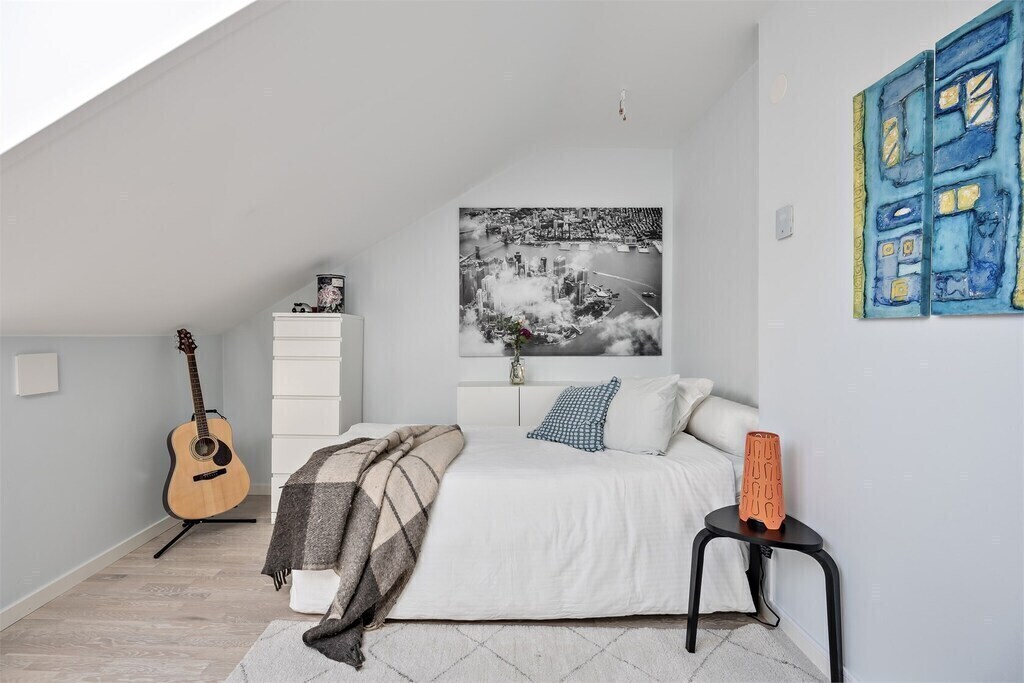 nice bedroom for 1-2 persons and computer