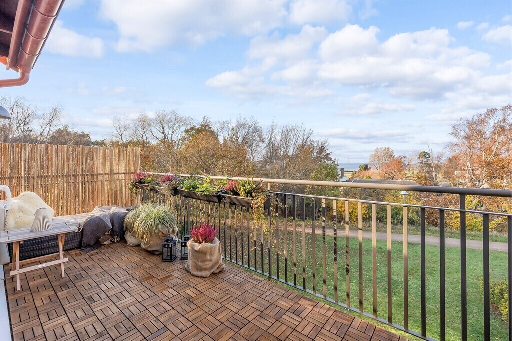 one of the big terraces views to the Sea