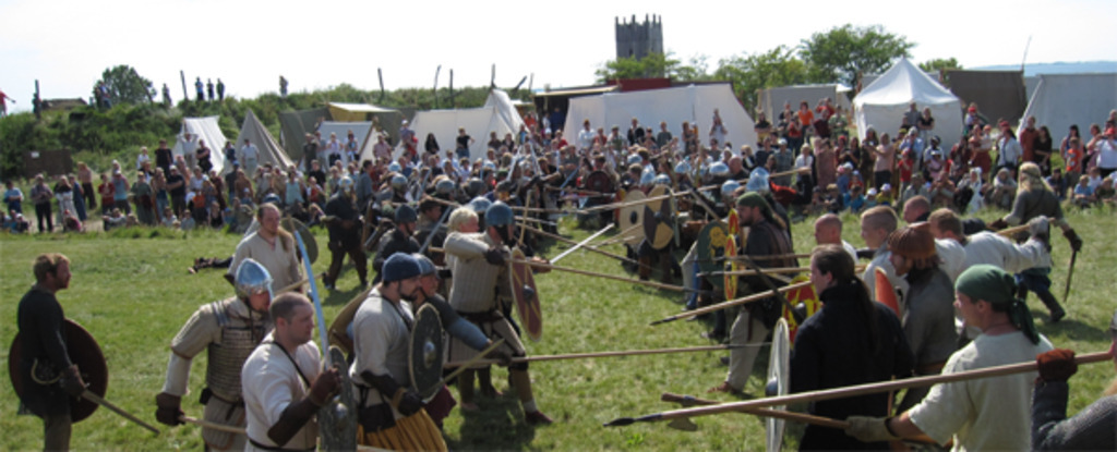 Fotevikens Museum is an archaeological open-air museum in Höllviken, Sweden, that recreates a late Viking Age and early Medie...