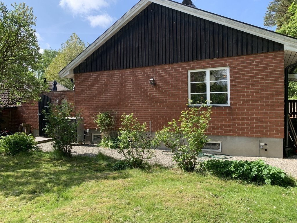 The house from the front.