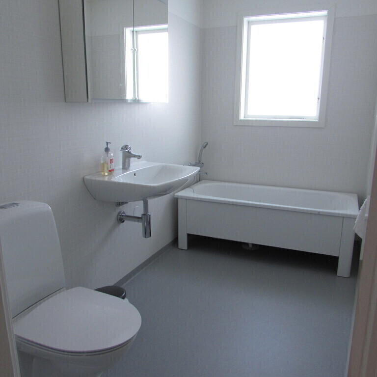 Newly renovated bathroom