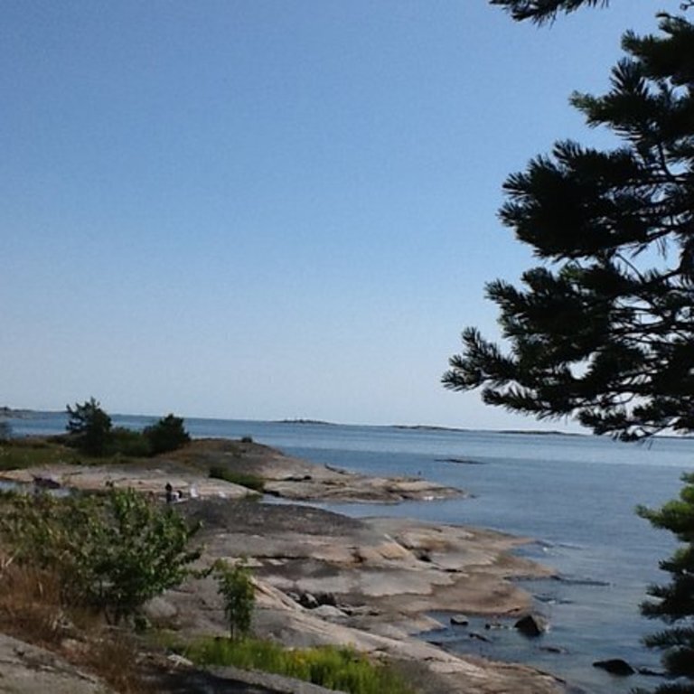 Baltic sea, 1h by car.