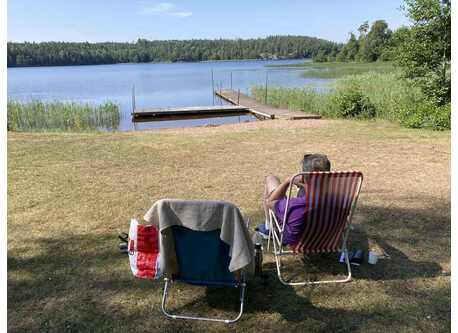 Lake Ver, 5 min by car.