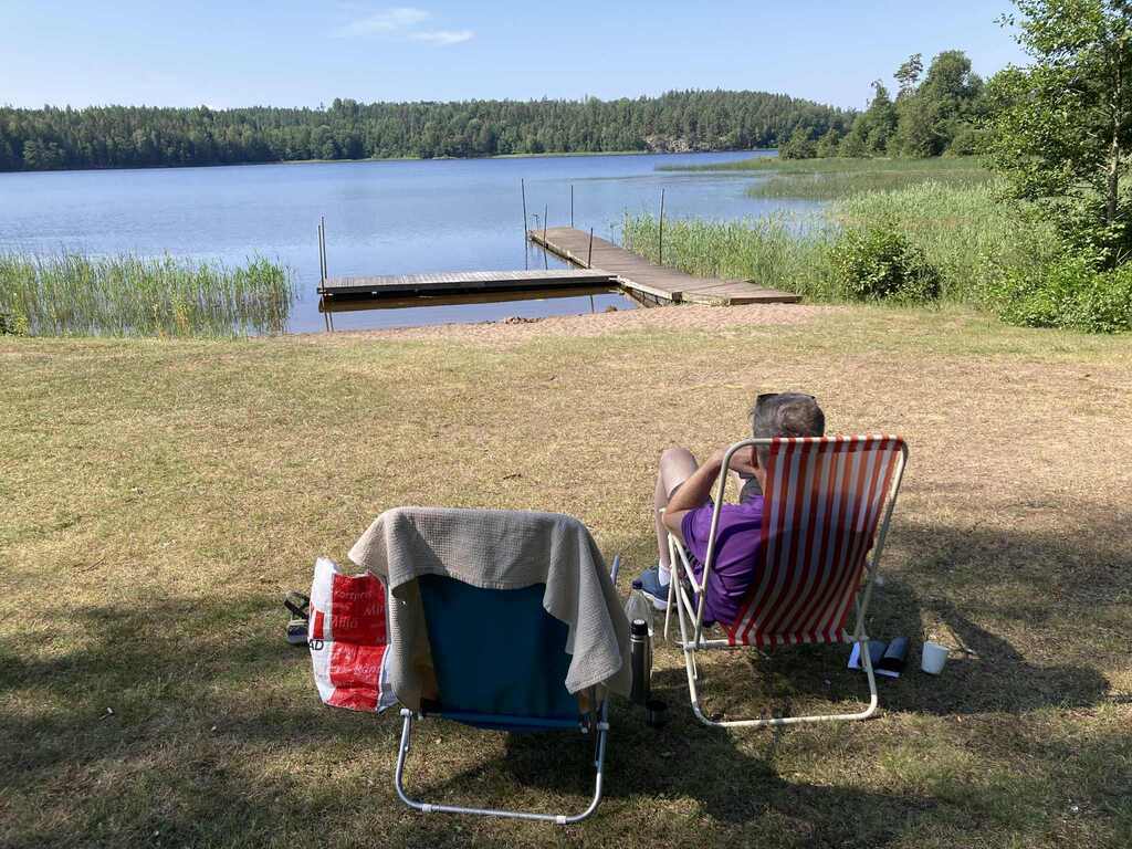 Lake Ver, 5 min by car.