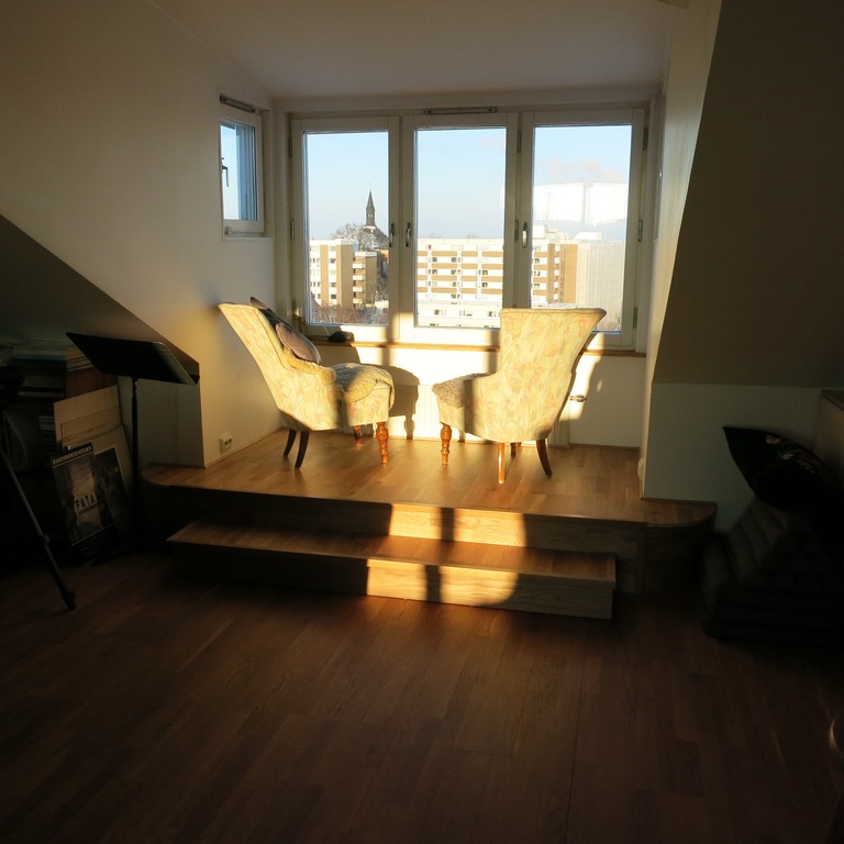 Living room north, for enjoying the view