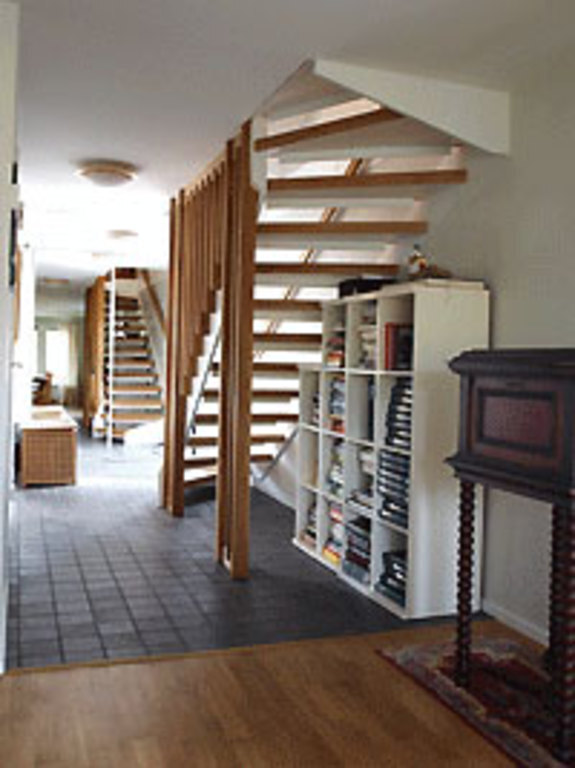 Light and airy hallway