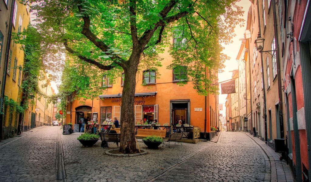 Café in Gamla Stan (Old Town)