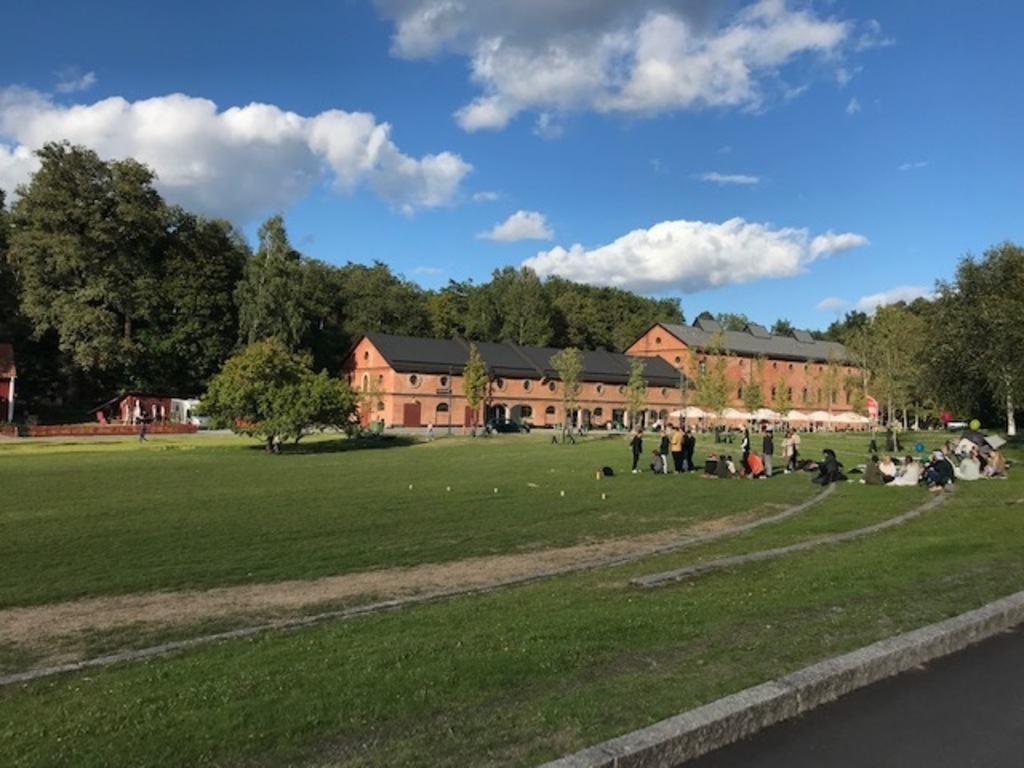 Alfred Nobels old dynamite factory is nowadays a nice restaurant (5 min walk from our apartment). 
