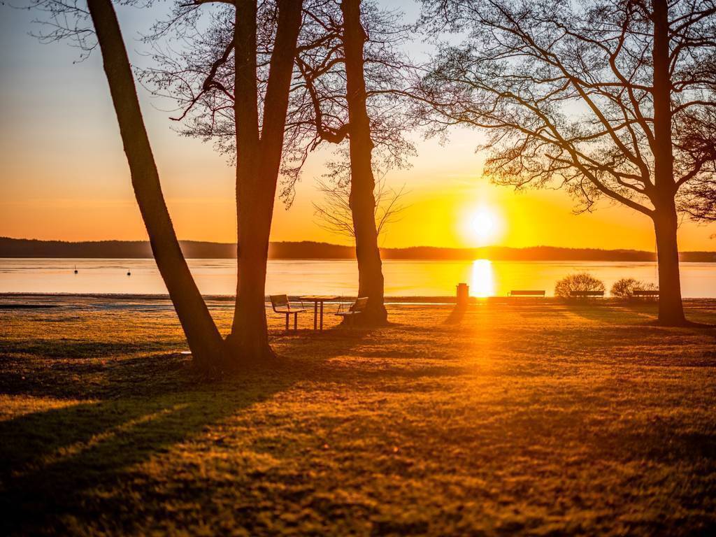 The public beach "Näsaäng" appr. 1 km from our home