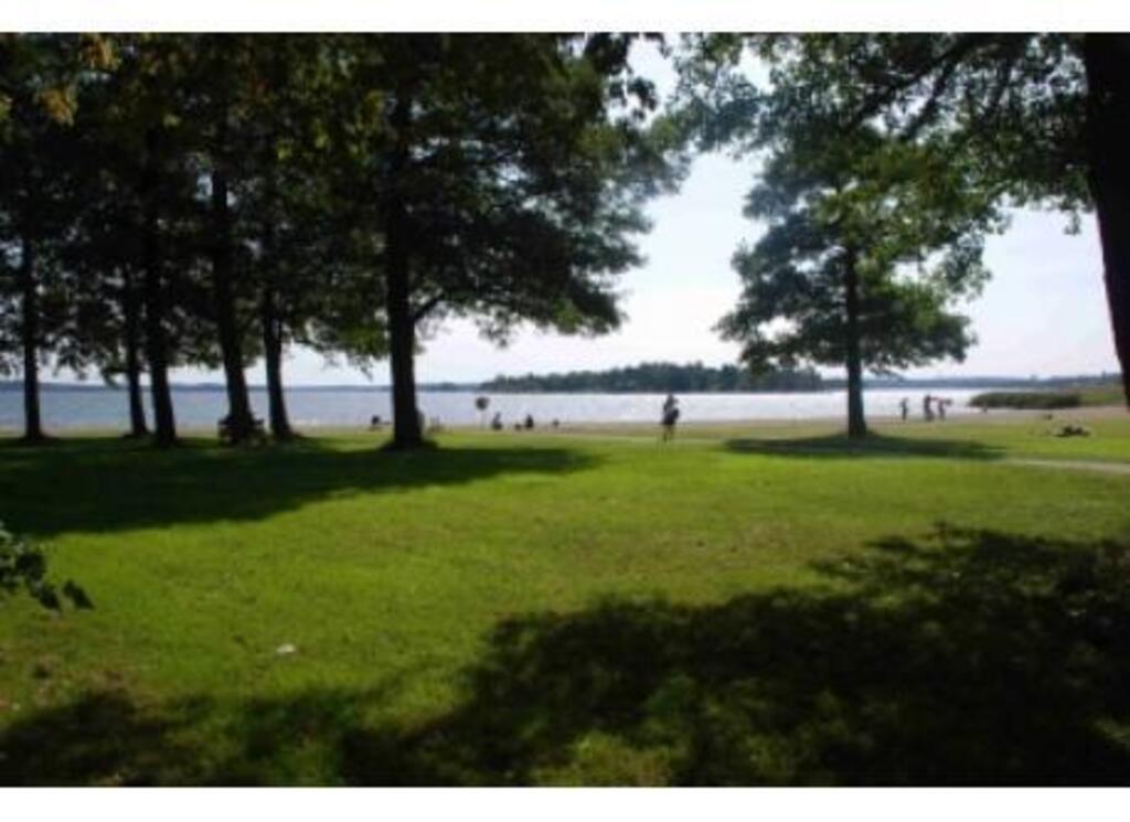 Näsa Äng, the closest beach from our home, walking distance (appr. 1,5 km)