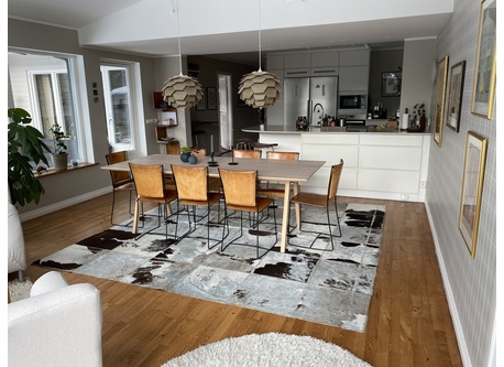 Our large kitchen, 45 m2, the heart of the house