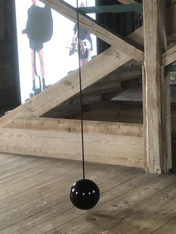 Sometimes we show art in the granery