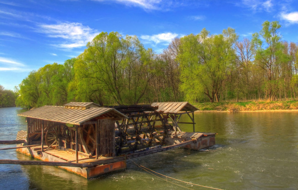 Old mills on river Mura are also really nice to visit. On photo Babičev mlin.