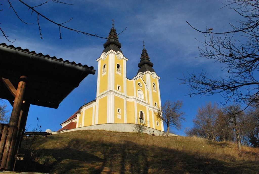 Church on top of Gora Oljka (733 m). This is a really nice easy walking trip and it will take you 1,5 hour to get to the top.