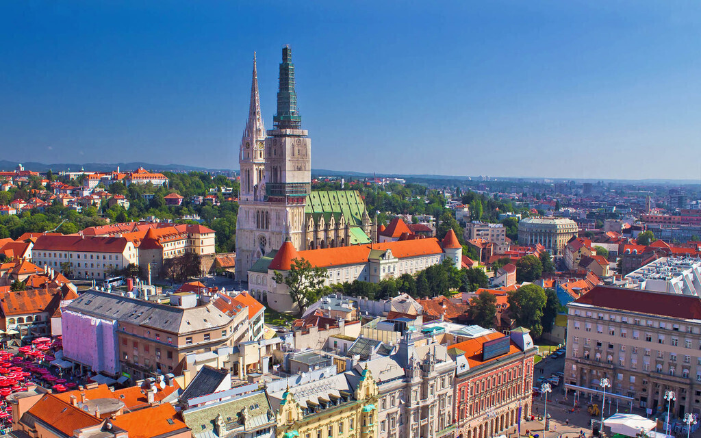 Croatian capital Zagreb is only 1 hour drive away.