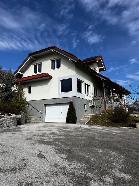 Our house and the driveway