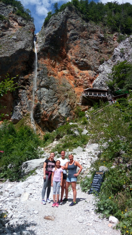Our family in Logarska valley.