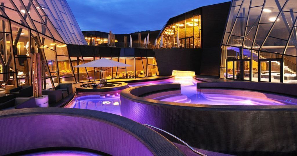 Eastern part of Slovenia is famous for its spas. Orhidelia in Olimje is probably the best one.