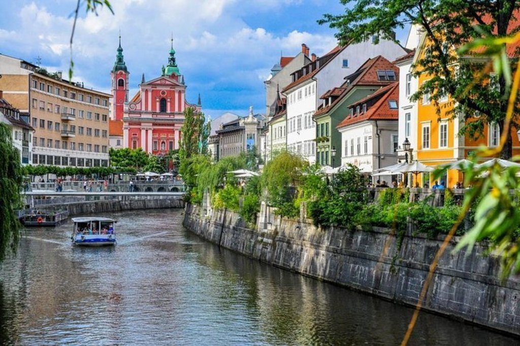 You can take a nice boat ride through the heart of Ljubljana too