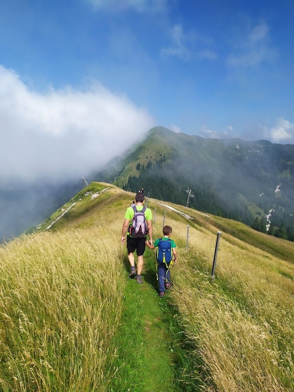 Hiking on Soriška planina