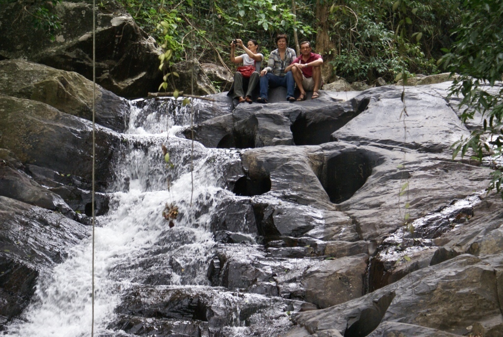 Pa La U waterfall in Kaeng Krachan National Park