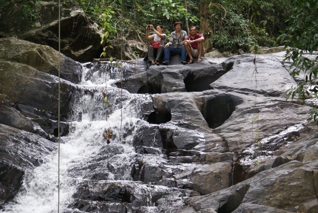 Pa La U waterfall in Kaeng Krachan National Park