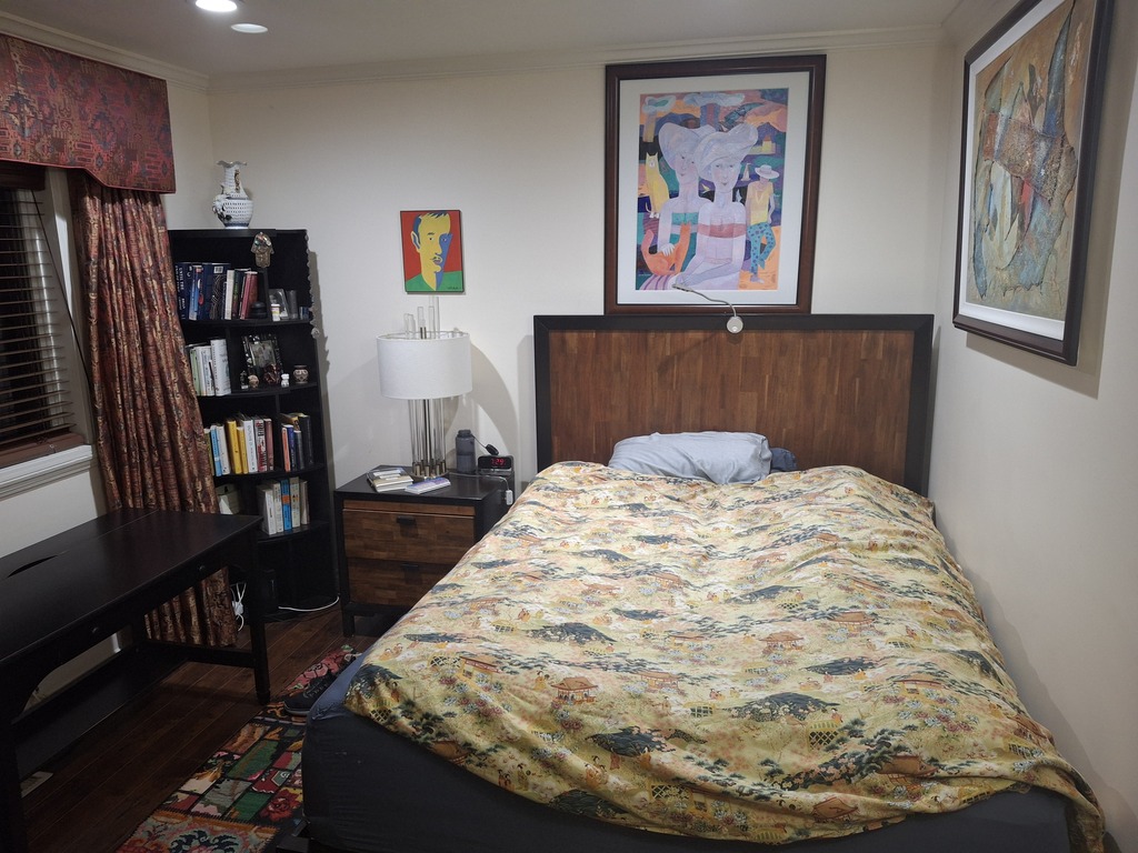 Bedroom #1 with quin bed