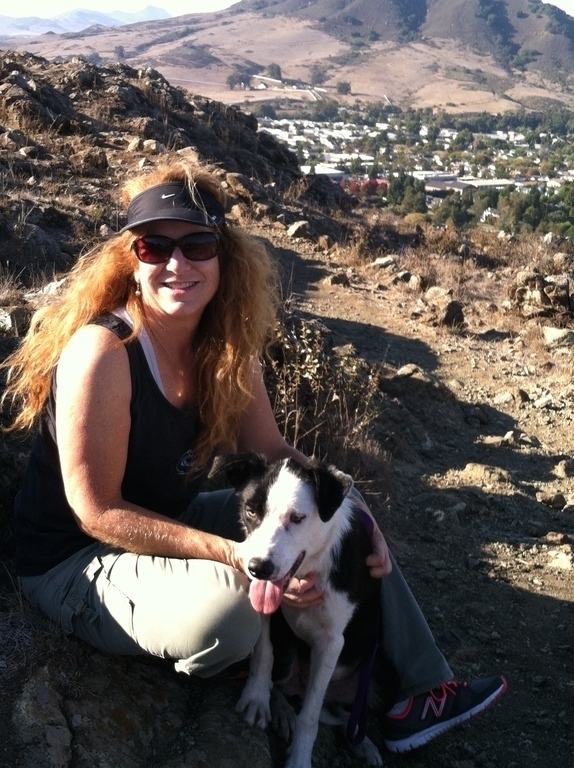 San Luis Obispo from the local hiking trail
