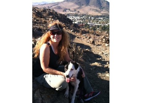 San Luis Obispo from the local hiking trail
