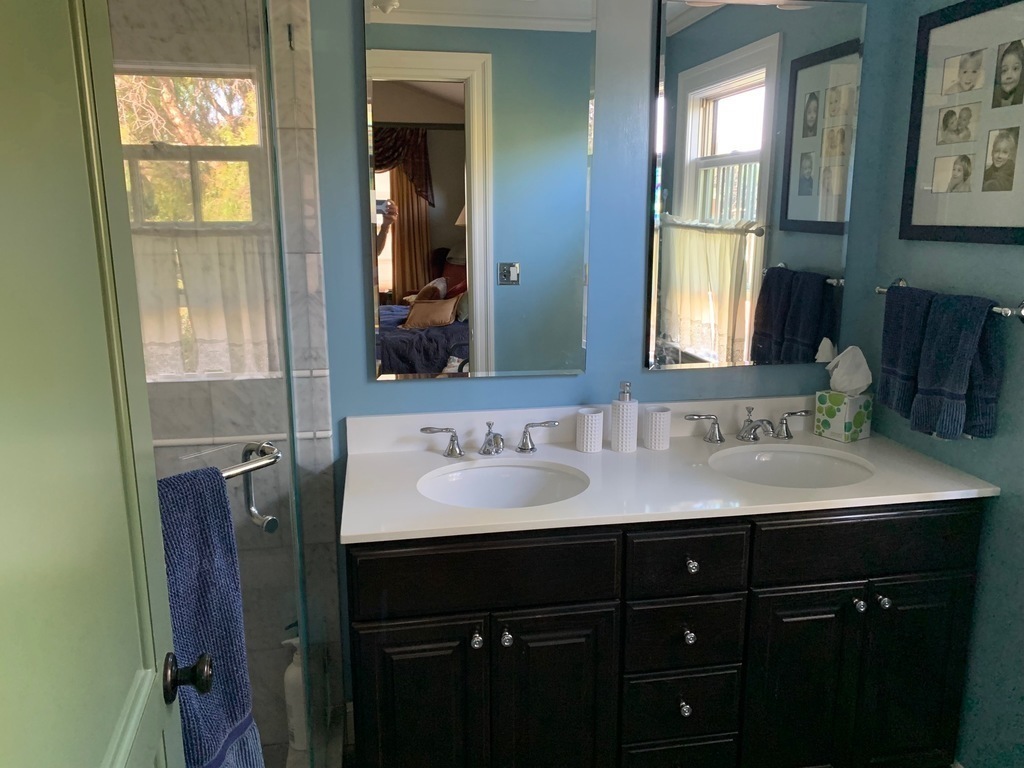 The master bath