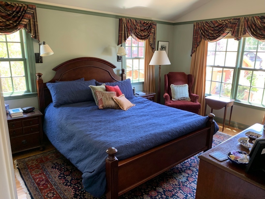 The master bedroom